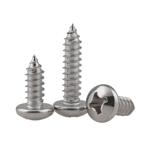 round head sheet metal screws|self tapping bolts for metal.